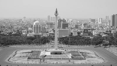 Gambaran dinamika konflik politik nasional dengan tokoh dan simbol partai di panggung publik